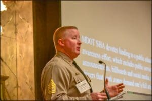 First Sgt. Colin Bristow, Maryland State Police