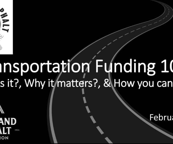 MD WofA Webinar: Transportation Funding 101